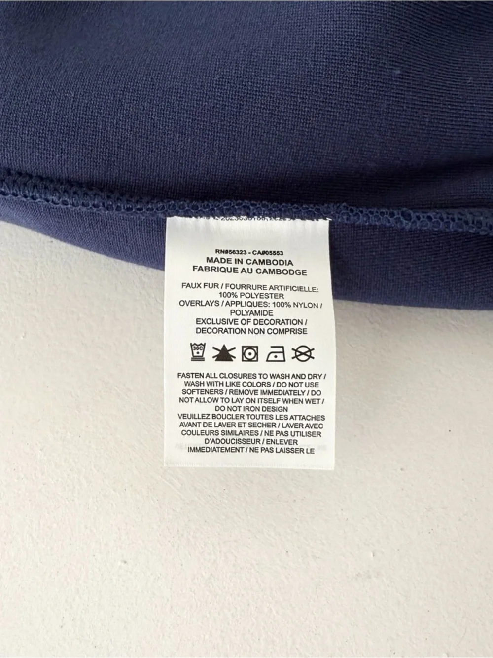 New Nike Sportswear Club Sherpa Fleece Jacket Men's Navy Blue Size L Oversized - Picture 13 of 13